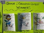 Grade 2 Colouring Contest Winners