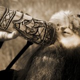 Thirsty Viking by Alison G
