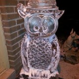 Owl Ice Carving